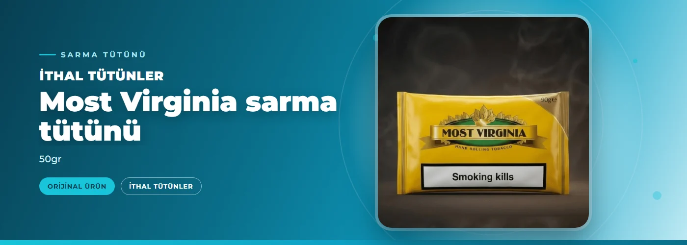 Most Virginia sarma tütünü – 50gr