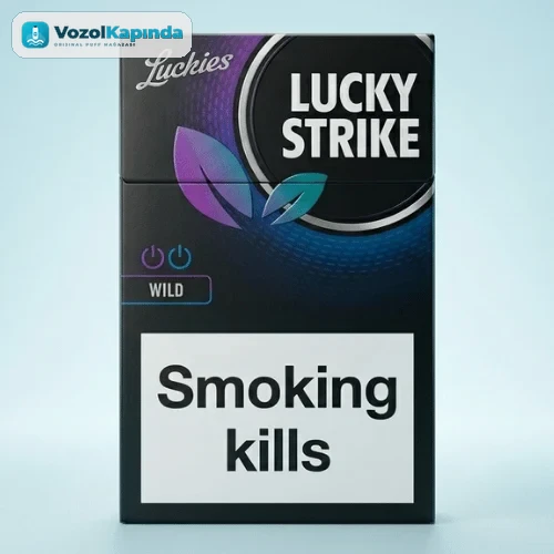 Lucky Strike Wild ithal sigara - Mentol ve Böğürtlen aromalı