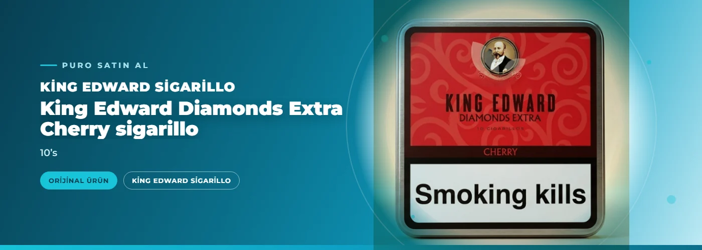 King Edward Diamonds Extra Cherry sigarillo – 10’s