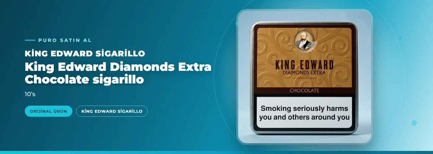 King Edward Diamonds Extra Chocolate sigarillo – 10’s