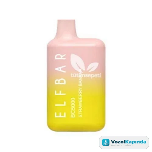 Elf Bar BC5000 Strawberry Banana Puff