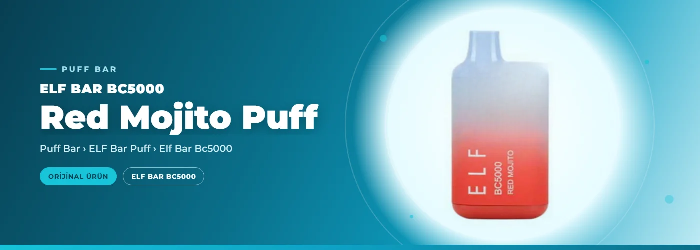 Elf Bar BC5000 Red Mojito Puff