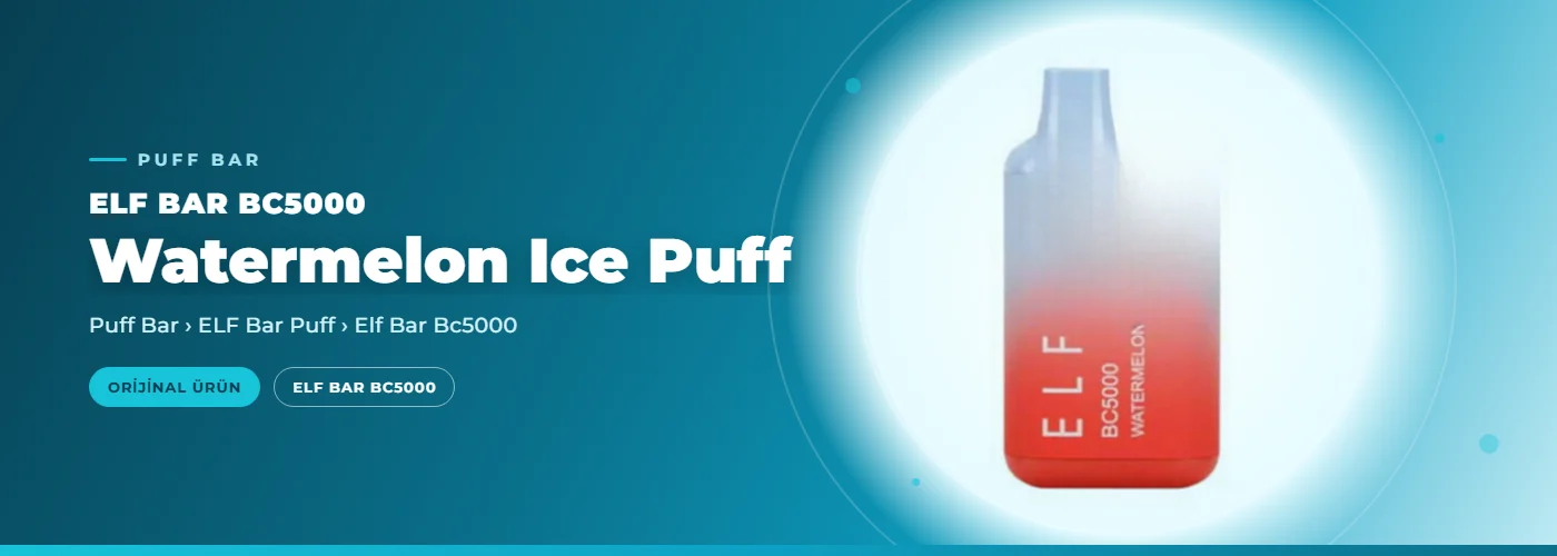 Elf Bar BC5000 Watermelon Ice Puff