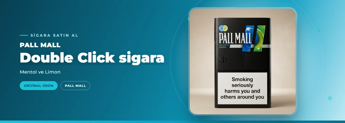 Pall Mall Double Click sigara – Mentol ve Limon