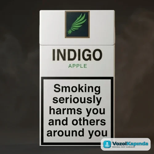 Indigo Apple ithal sigara - Elma aromalı