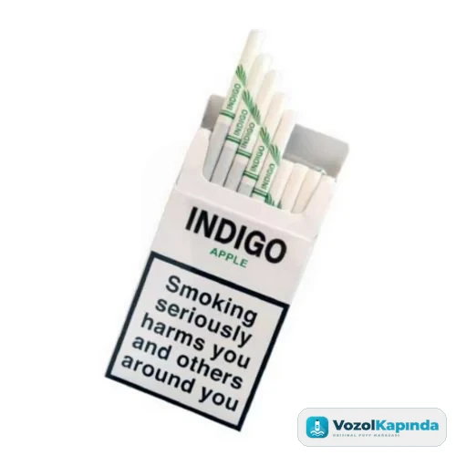 Indigo Apple ithal sigara - Elma aromalı - görsel 2