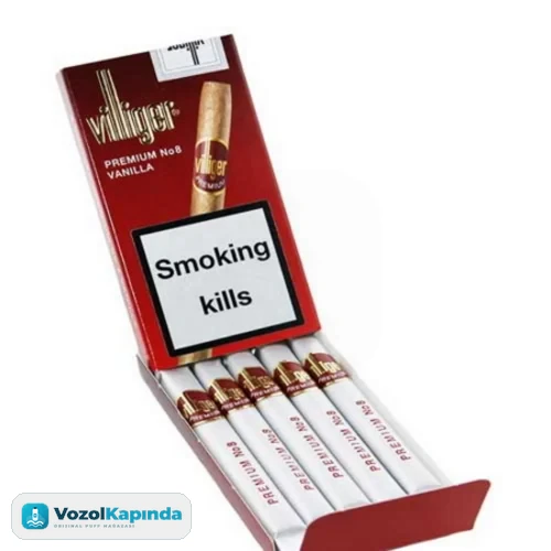 Villiger Premium No 8 Vanilla Puro - 5's - görsel 2