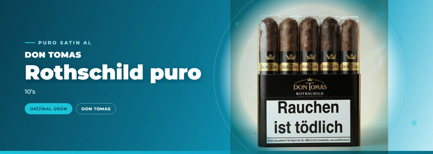 Don Tomas Rothschild puro – 10’s