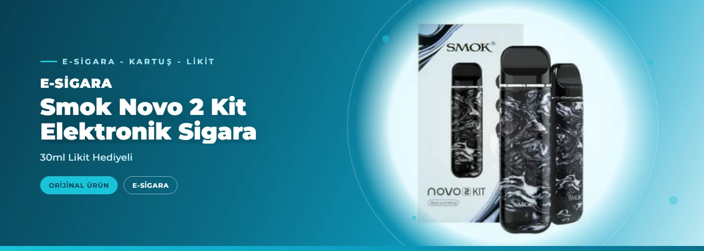 Smok Novo 2 Kit Elektronik Sigara – 30ml Likit Hediyeli