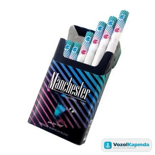 Manchester Double Drive sigara - Mentol ve Böğürtlen - görsel 2