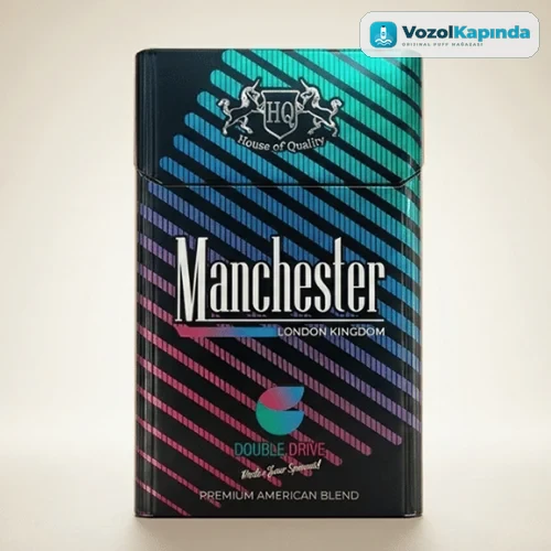 Manchester Double Drive sigara - Mentol ve Böğürtlen