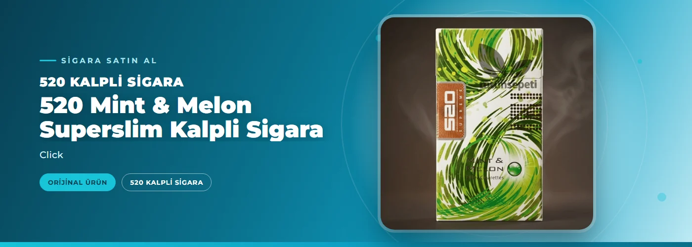 520 Mint & Melon Superslim Kalpli Sigara – Click