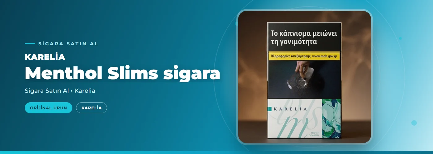 Karelia Menthol Slims sigara