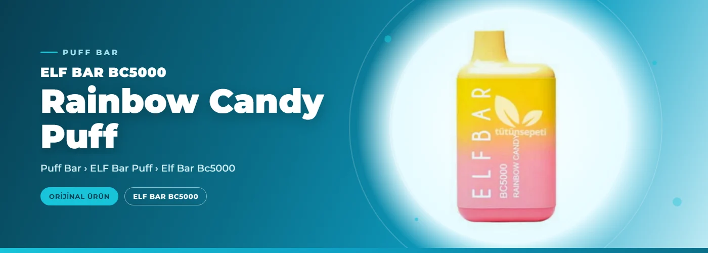 Elf Bar BC5000 Rainbow Candy Puff