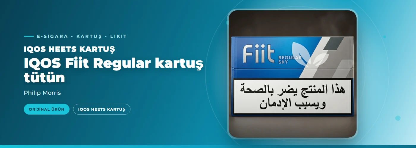 IQOS Fiit Regular kartuş tütün – Philip Morris