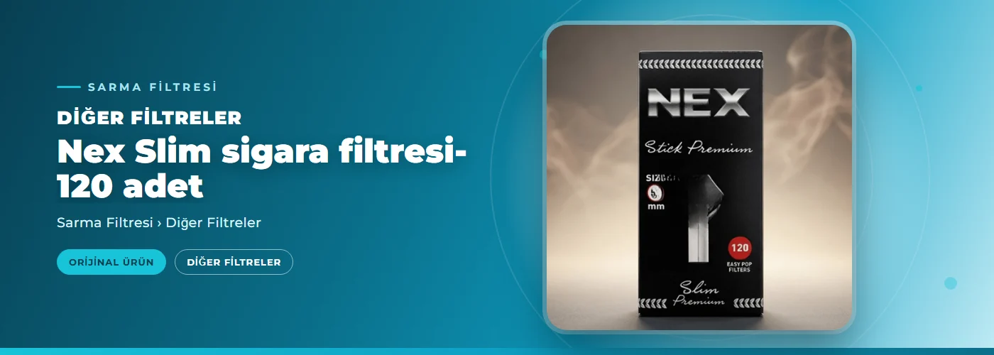 Nex Slim sigara filtresi- 120 adet