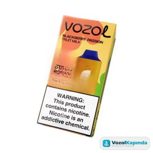 Vozol Star 6000 Blackberry Passion Fruit Milk Puff - görsel 4