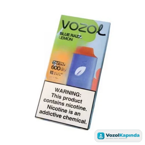 Vozol Star 6000 Blue Razz Lemon Puff - görsel 4
