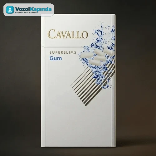 Cavallo Gum Superslim sigara - Sakız aromalı