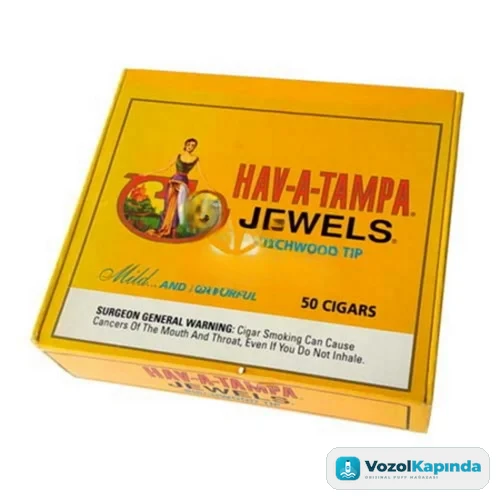 Hav-A-Tampa Jewels Birchwood Tip sigarillo - 50's - görsel 2