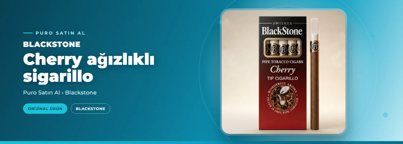 Blackstone Cherry ağızlıklı sigarillo