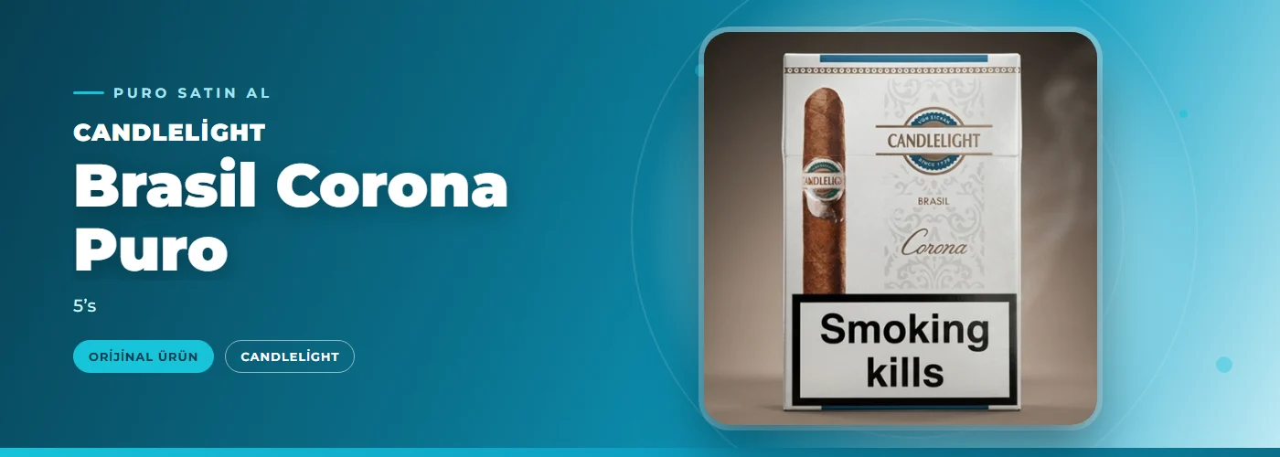 Candlelight Brasil Corona Puro – 5’s
