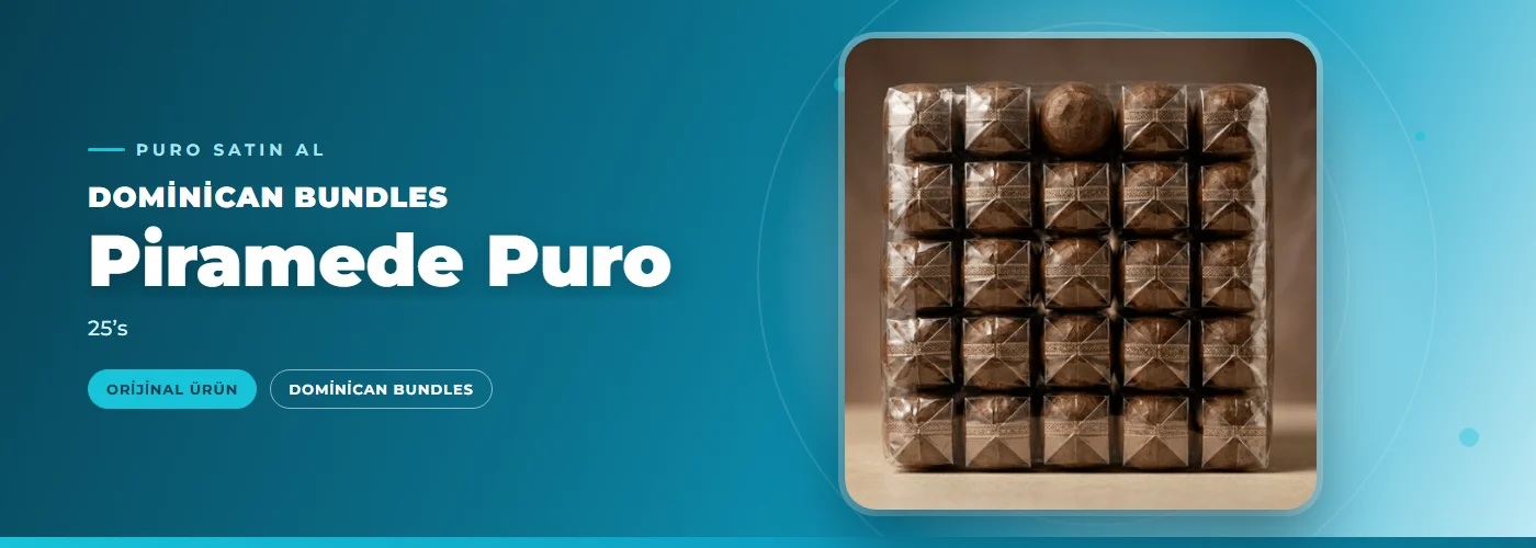 Dominican Bundles Piramede Puro – 25’s