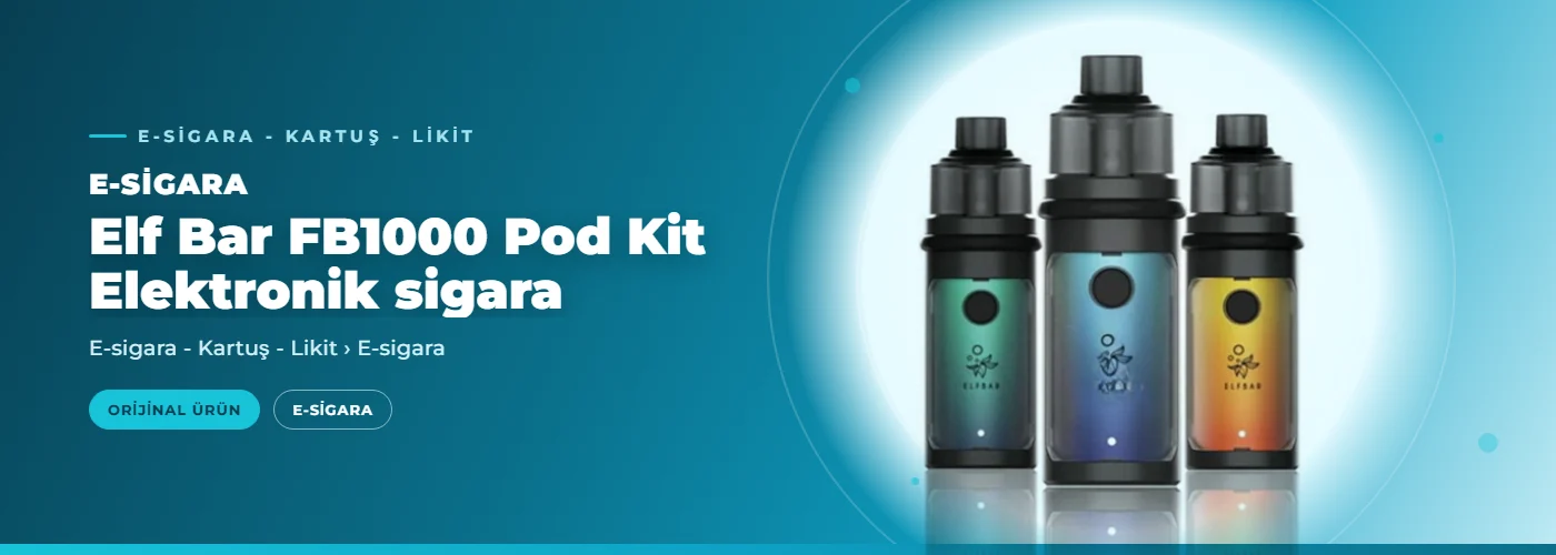 Elf Bar FB1000 Pod Kit Elektronik sigara