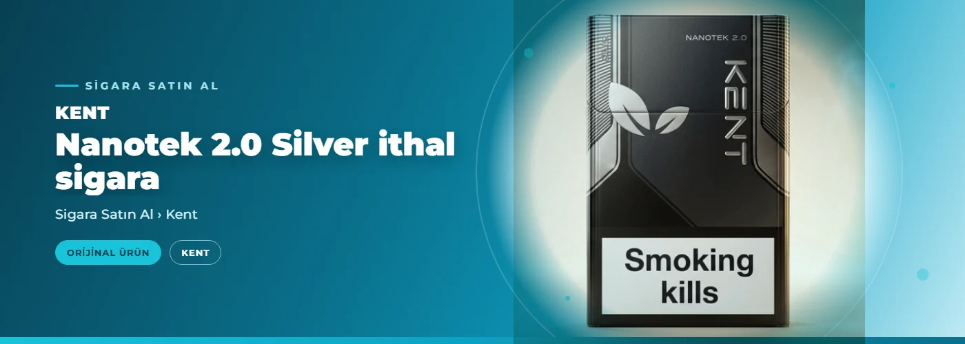 Kent Nanotek 2.0 Silver ithal sigara
