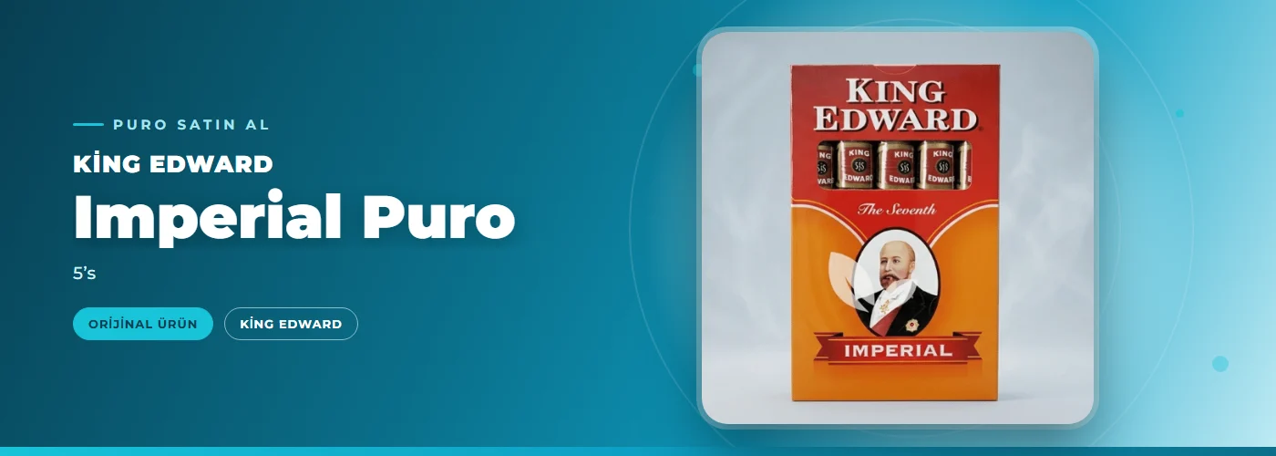 King Edward Imperial Puro – 5’s