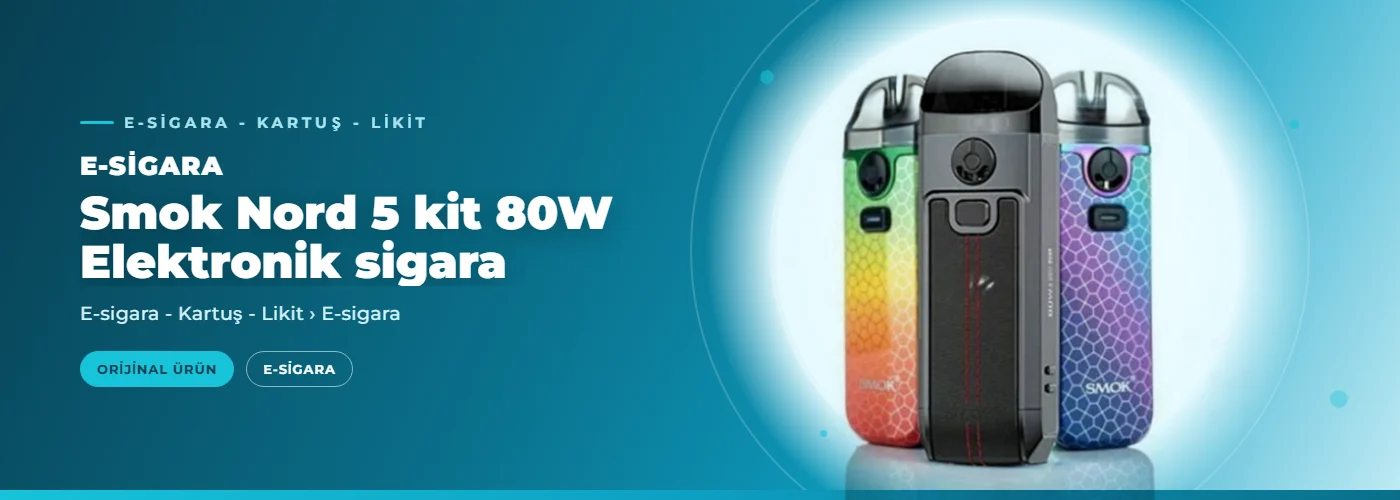 Smok Nord 5 kit 80W Elektronik sigara