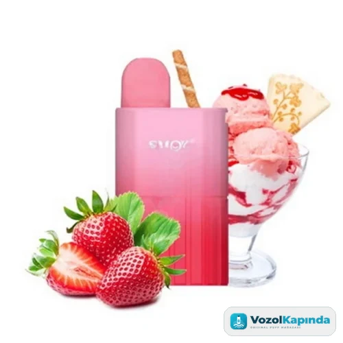 Smok ETO Bar Strawberry Ice Cream Puff - 8000 çekim