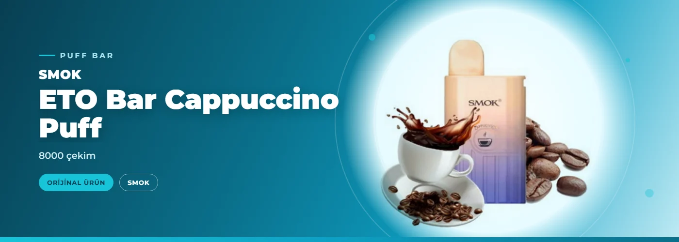 Smok ETO Bar Cappuccino Puff – 8000 çekim