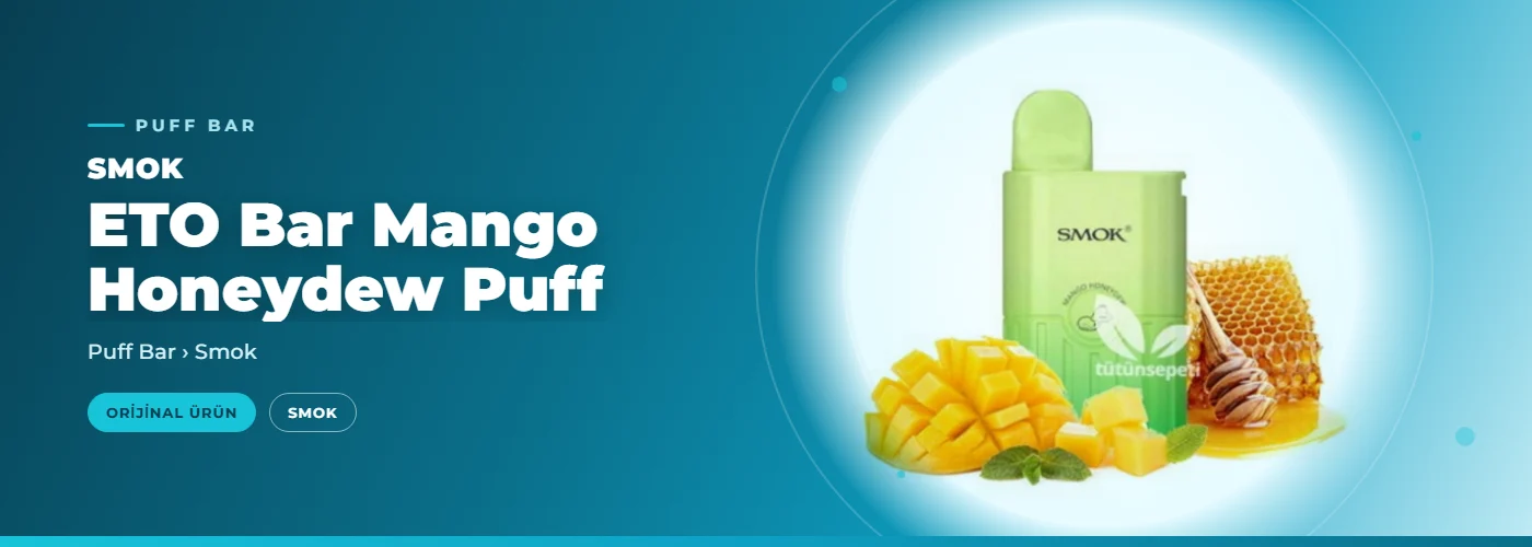 Smok ETO Bar Mango Honeydew Puff
