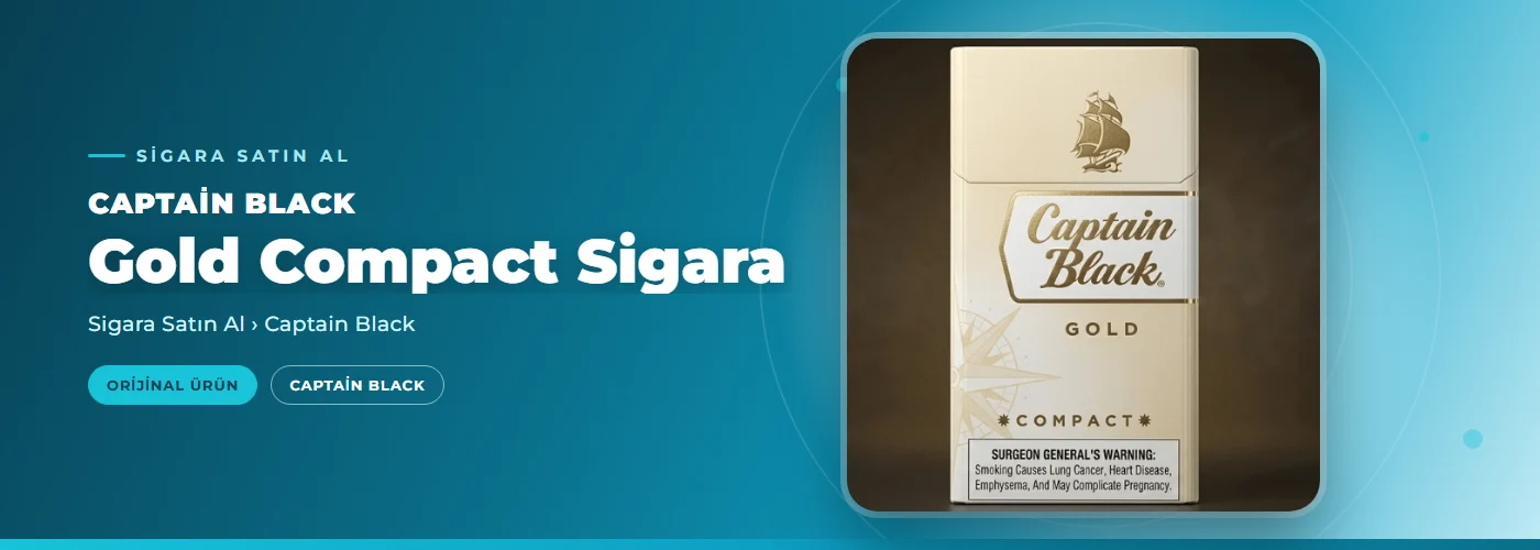 Captain Black Gold Compact Sigara
