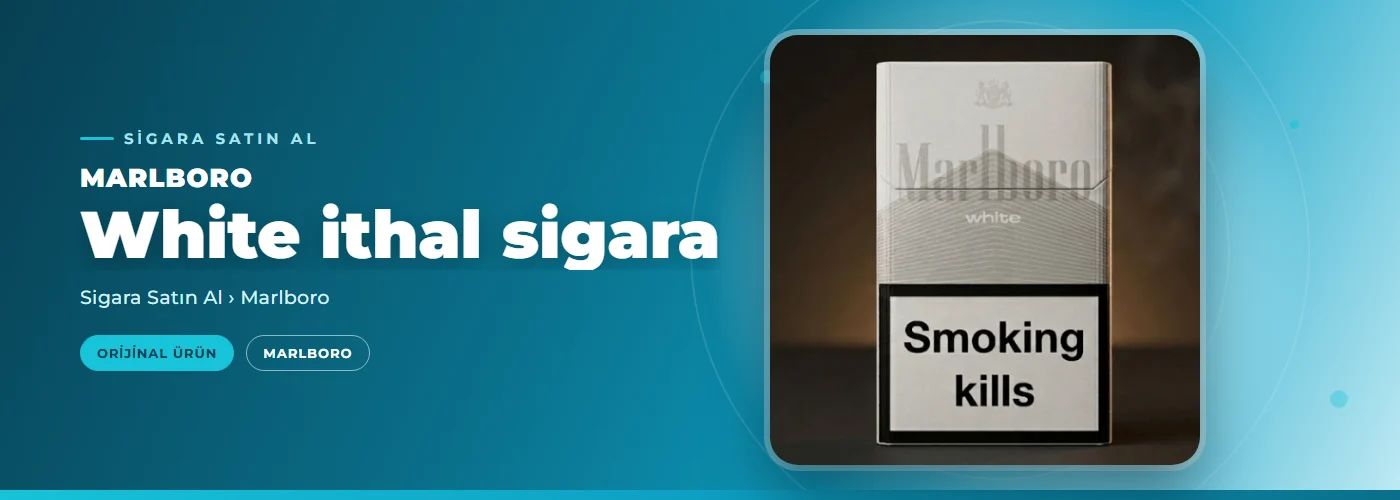 Marlboro White ithal sigara