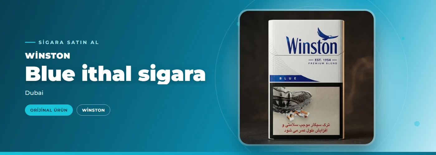 Winston Blue ithal sigara – Dubai