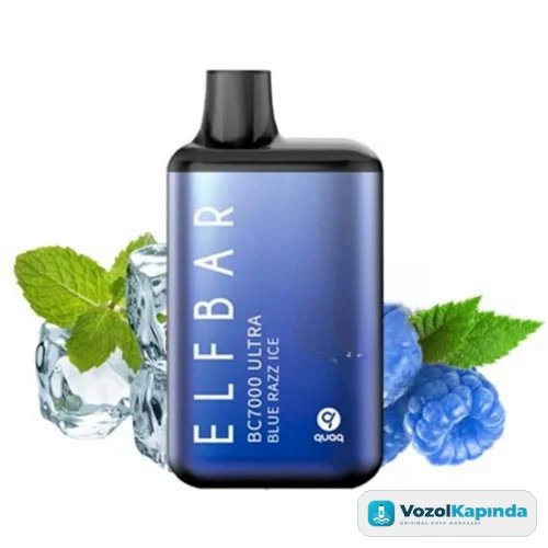 Elf Bar Bc7000 Ultra Blue Razz Ice Puff