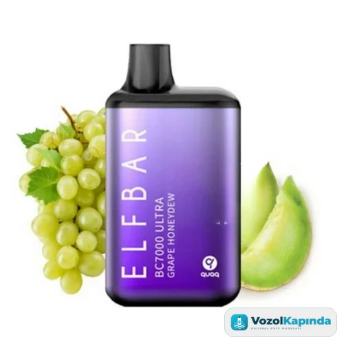 Elf Bar Bc7000 Ultra Grape Honeydew Puff