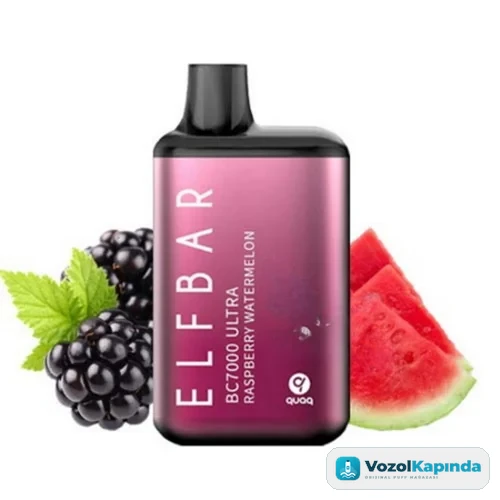 Elf Bar Bc7000 Ultra Raspberry Watermelon Puff
