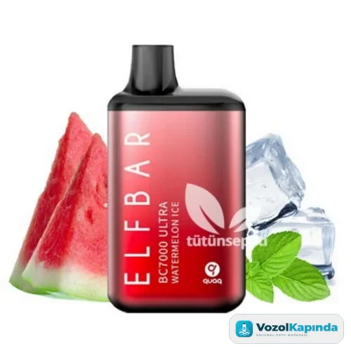 Elf Bar Bc7000 Ultra Watermelon Ice Puff