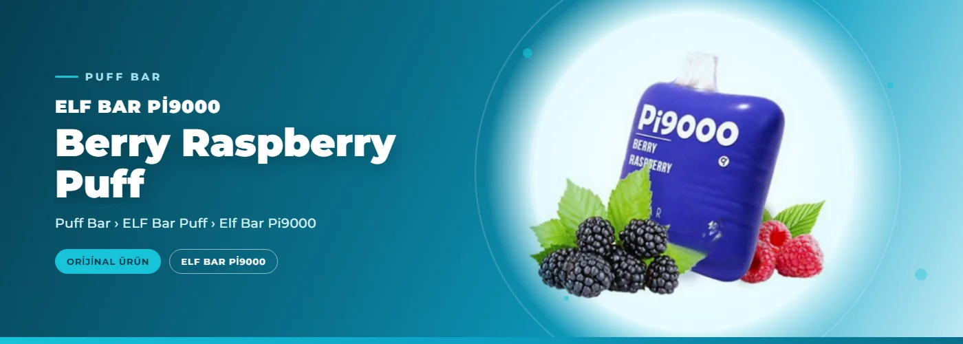 Elf Bar Pi9000 Berry Raspberry Puff