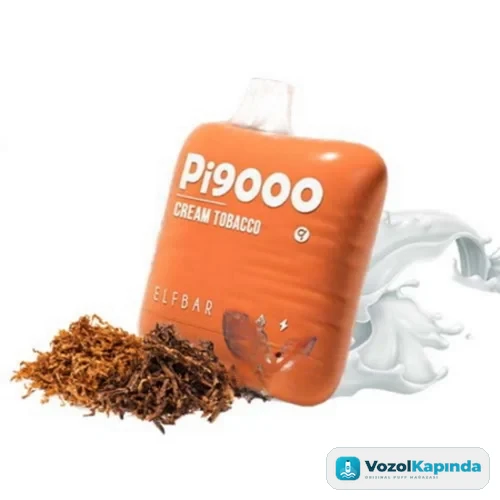 Elf Bar Pi9000 Cream Tobacco Puff