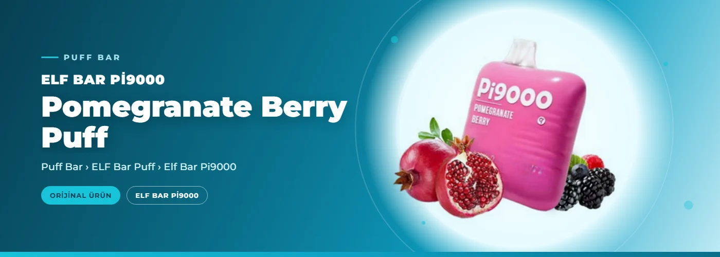 Elf Bar Pi9000 Pomegranate Berry Puff
