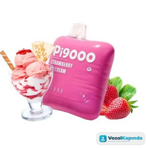 Elf Bar Pi9000 Strawberry Ice Cream Puff
