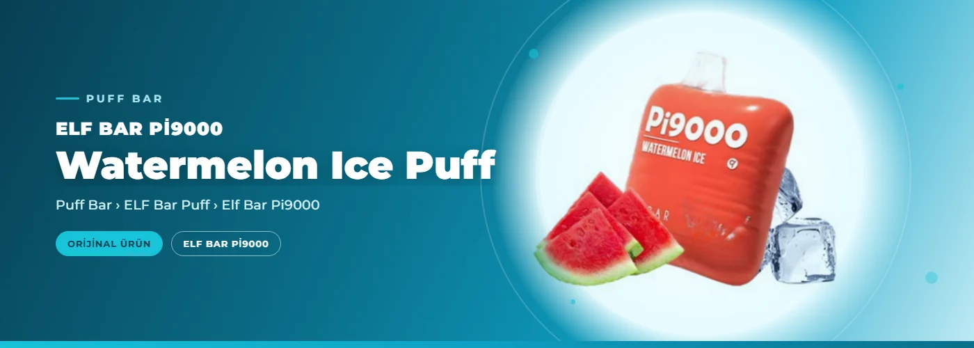 Elf Bar Pi9000 Watermelon Ice Puff