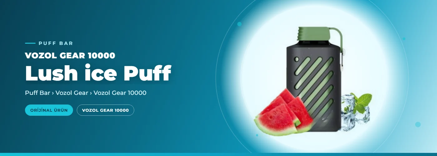 Vozol Gear 10000 Lush ice Puff
