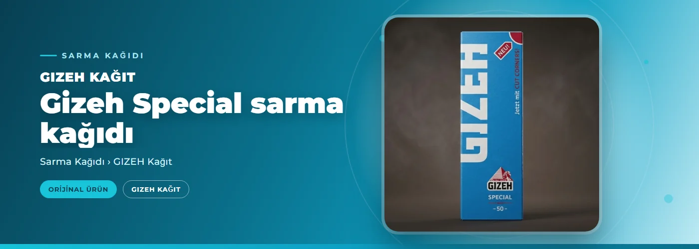 Gizeh Special sarma kağıdı