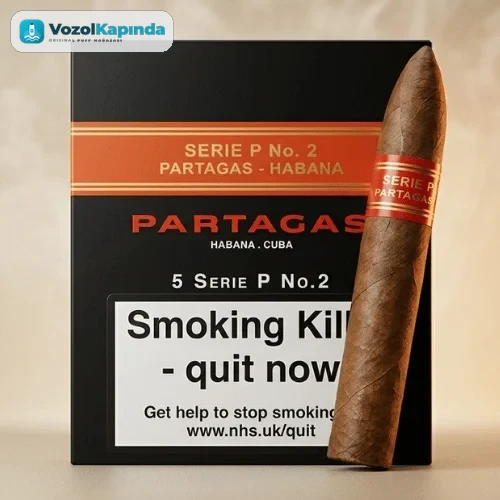 Partagas 5 Serie P No.2 Puro - 5's Gift Pack DOMİNİC