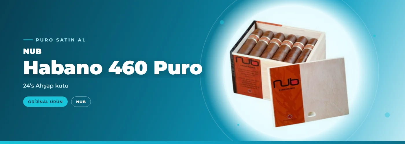 Nub Habano 460 Puro – 24’s Ahşap kutu
